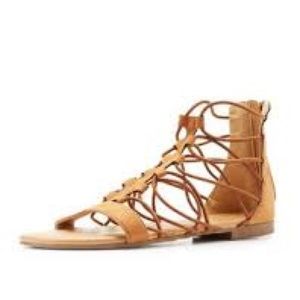 Charlotte Russe Strappy Flat Sandals